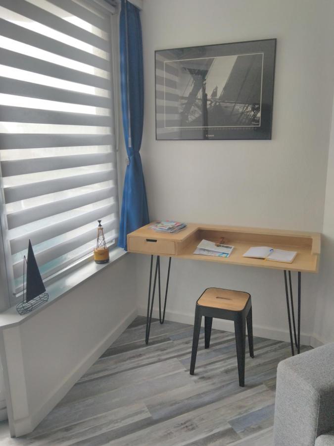Studio Deauville-Les Marinas,Vue Mer Et Bassin Ngoại thất bức ảnh
